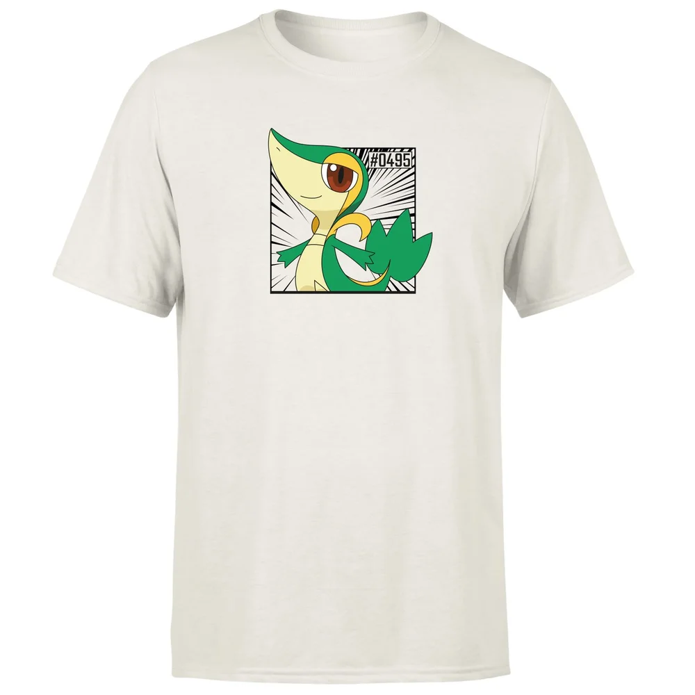Pokemon Snivy Men's T-Shirt - Cream - L Bild 1