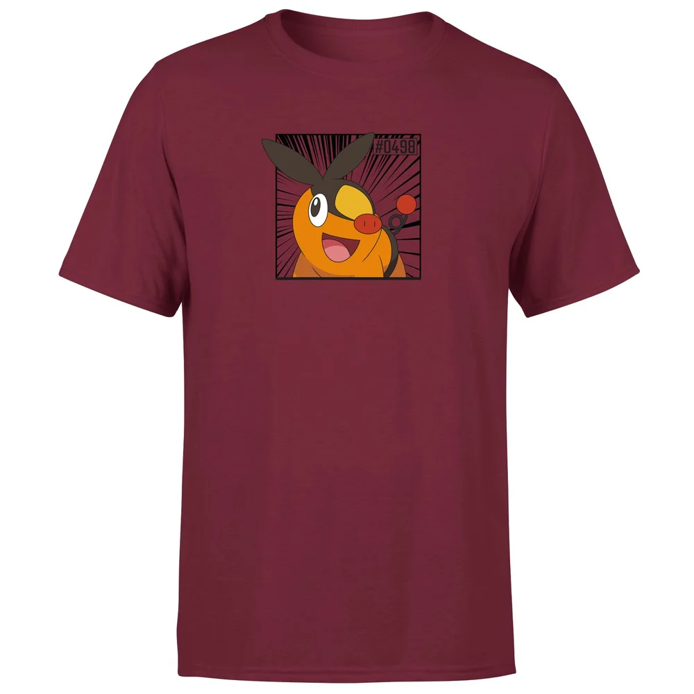 Pokemon Tepig Men's T-Shirt - Burgundy - S Bild 1