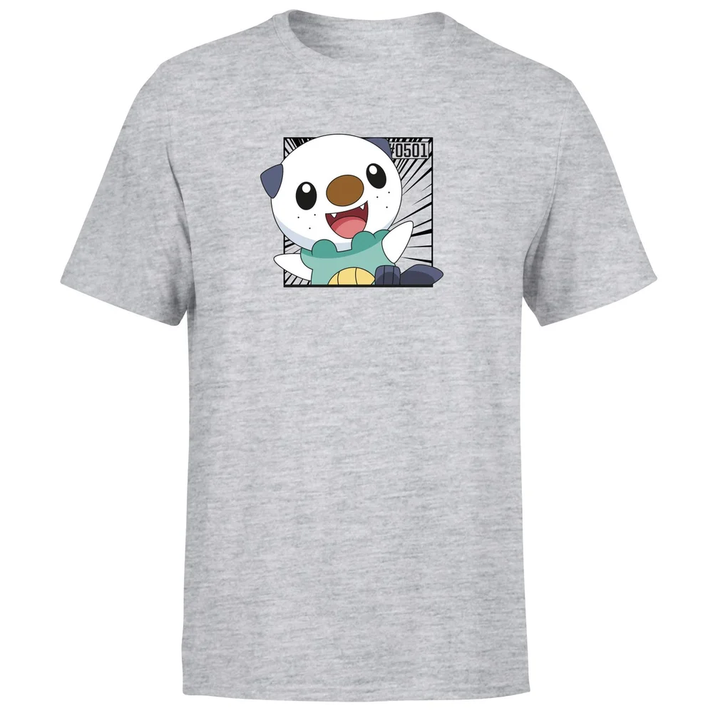Pokemon Oshawott Men's T-Shirt - Grey - S Bild 1