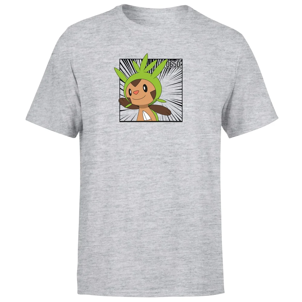 Pokemon Chespin Men's T-Shirt - Grey - S Bild 1
