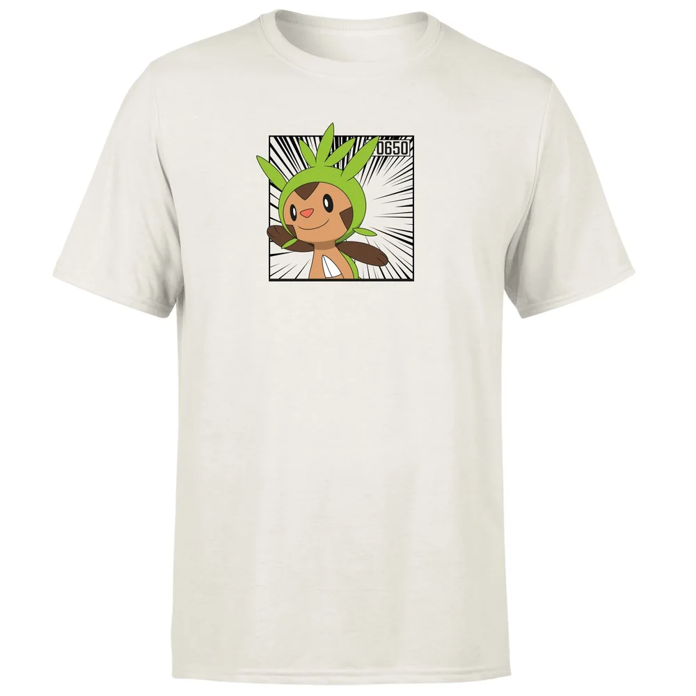 Pokemon Chespin Men's T-Shirt - Cream - L Bild 1