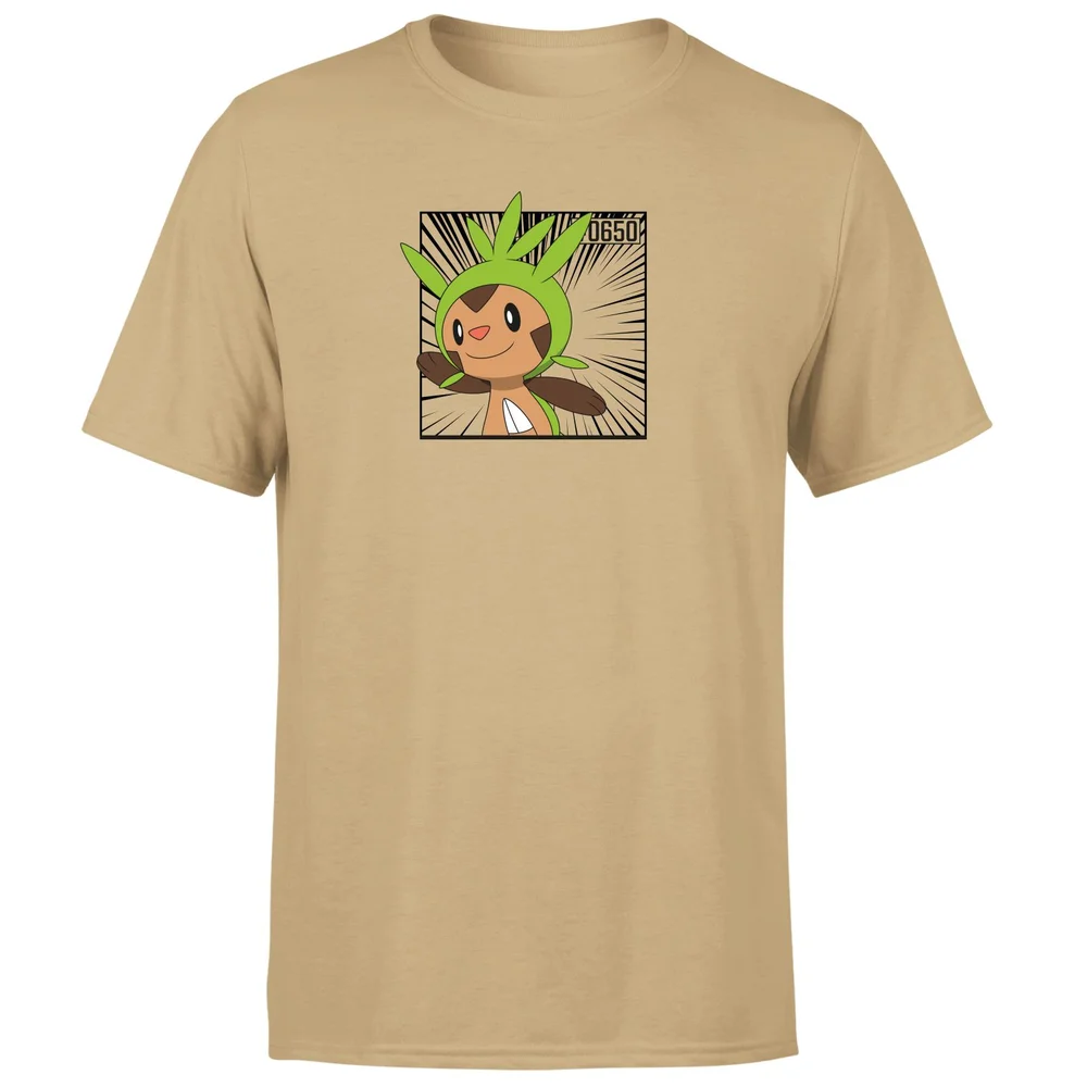 Pokemon Chespin Men's T-Shirt - Tan - S Bild 1