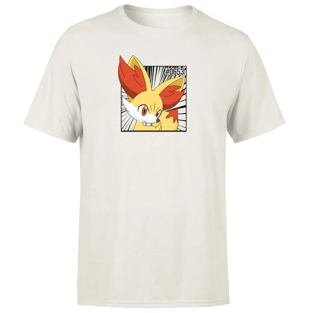 Pokemon Fennekin Men's T-Shirt - Cream - L Bild 1