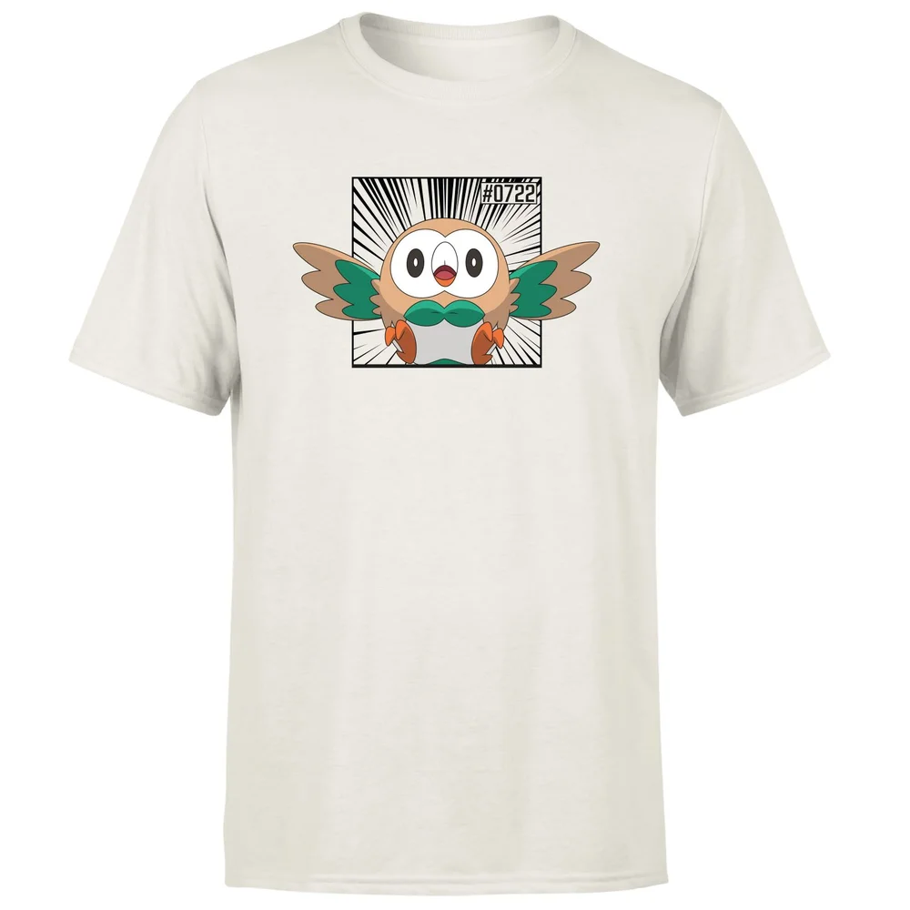 Pokemon Rowlet Men's T-Shirt - Cream - L Bild 1