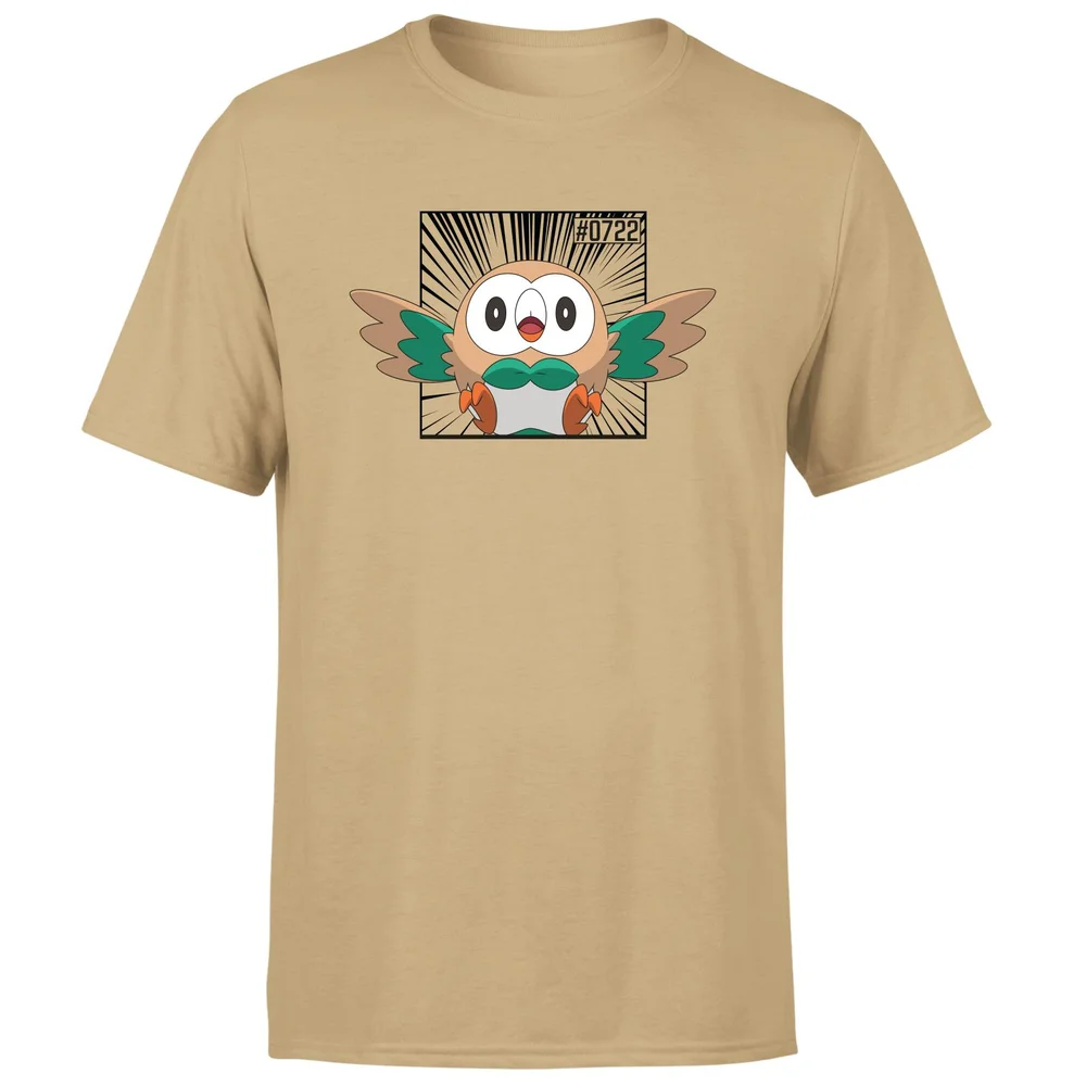Pokemon Rowlet Men's T-Shirt - Tan - S Bild 1