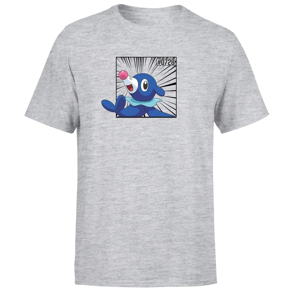 Pokemon Popplio Men's T-Shirt - Grey - S Bild 1