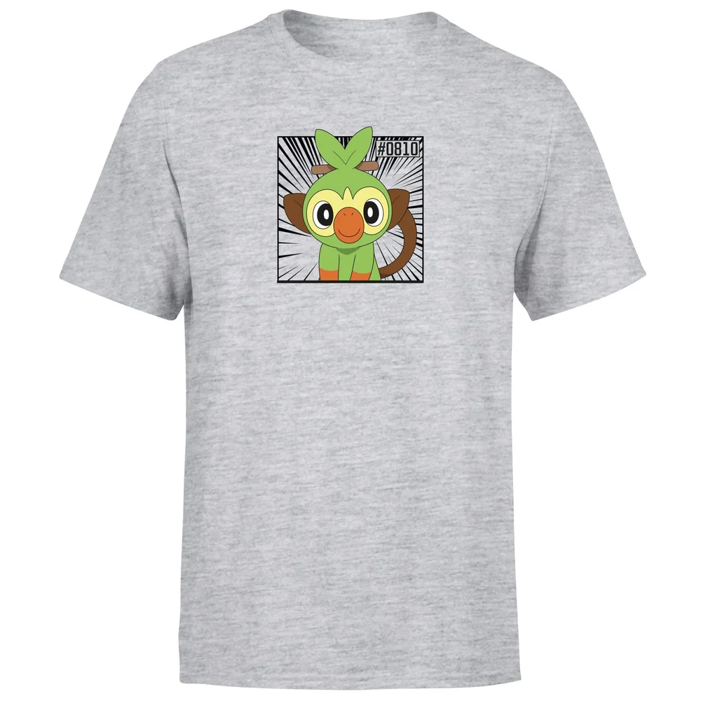 Pokemon Grookey Men's T-Shirt - Grey - S Bild 1