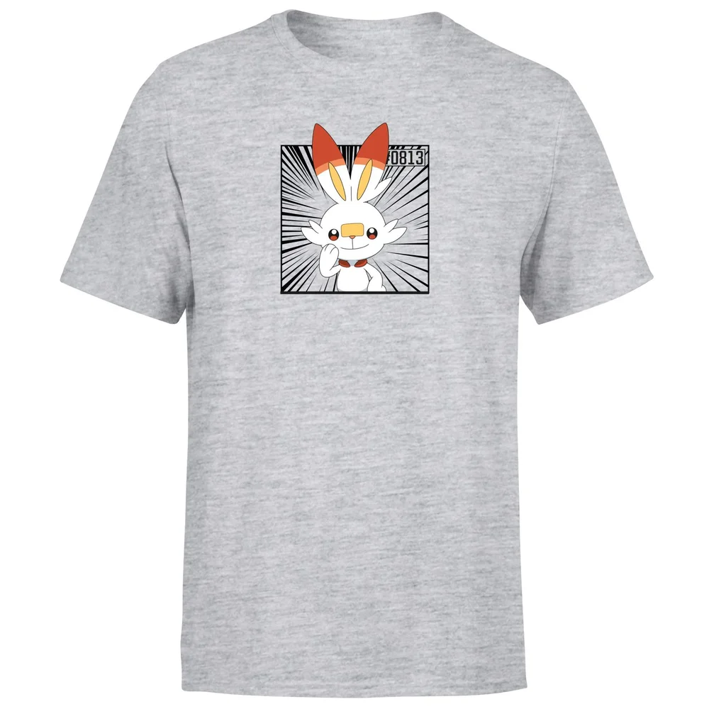 Pokemon Scorbunny Men's T-Shirt - Grey - S Bild 1