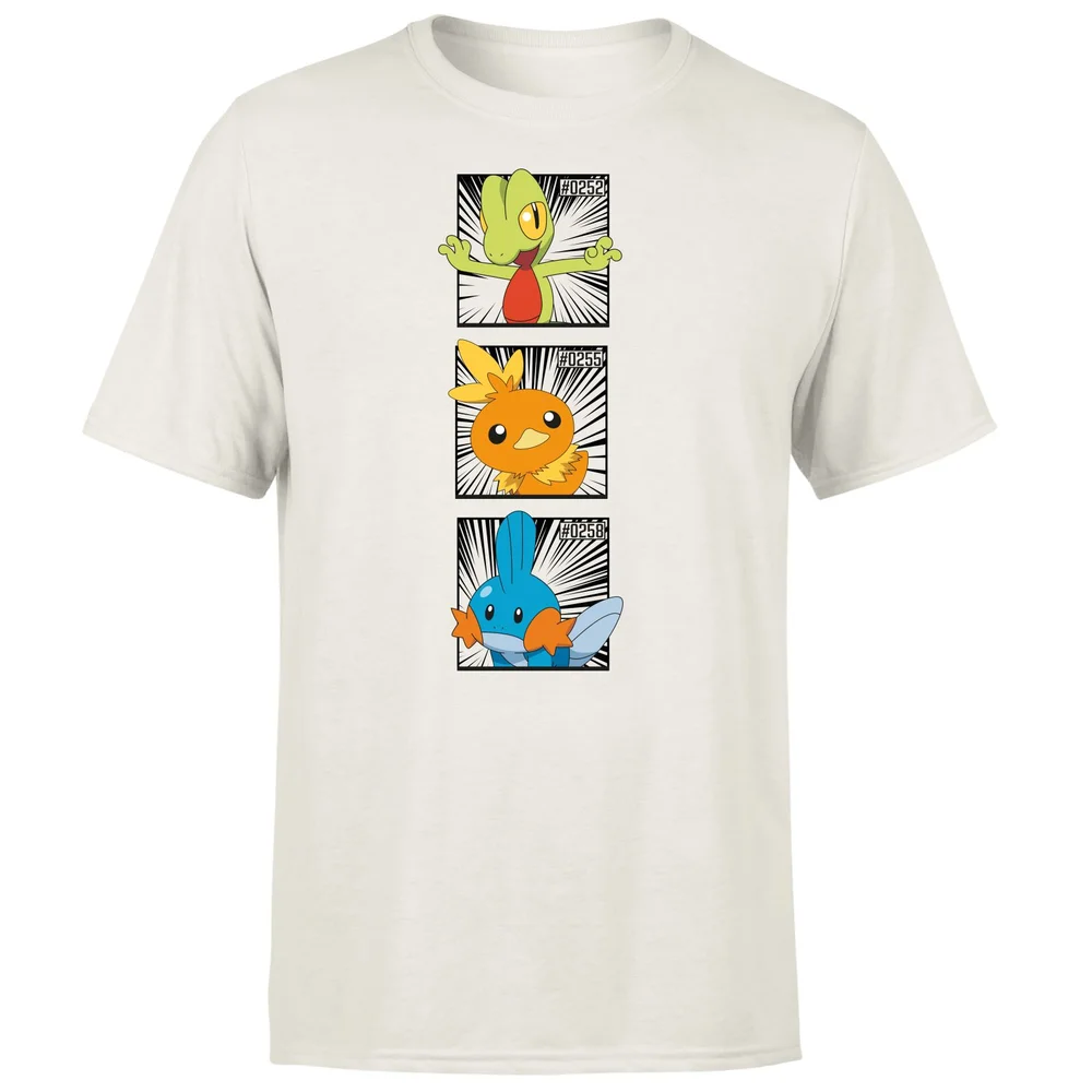 Pokemon Generation 3 Starters Men's T-Shirt - Cream - L Bild 1