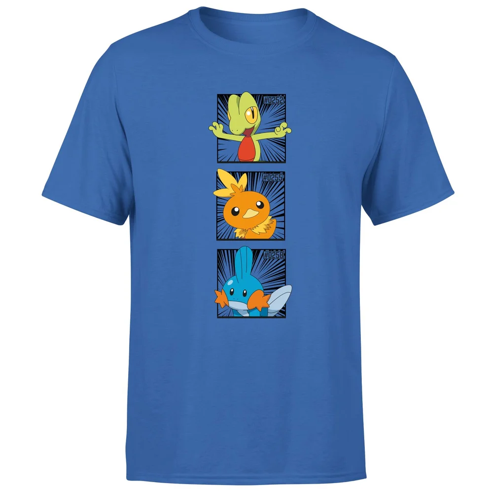 Pokemon Generation 3 Starters Men's T-Shirt - Blue - S Bild 1