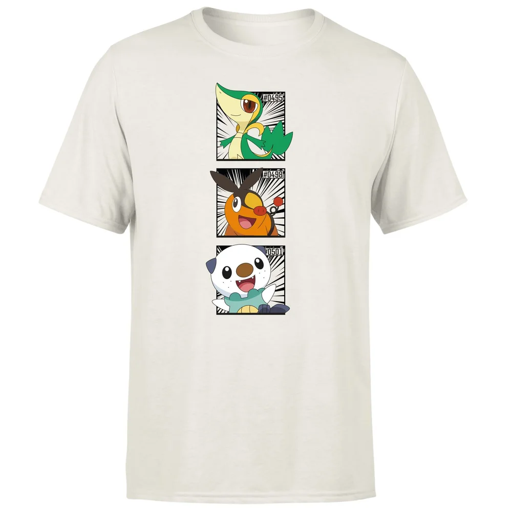Pokemon Generation 5 Starters Men's T-Shirt - Cream - L Bild 1