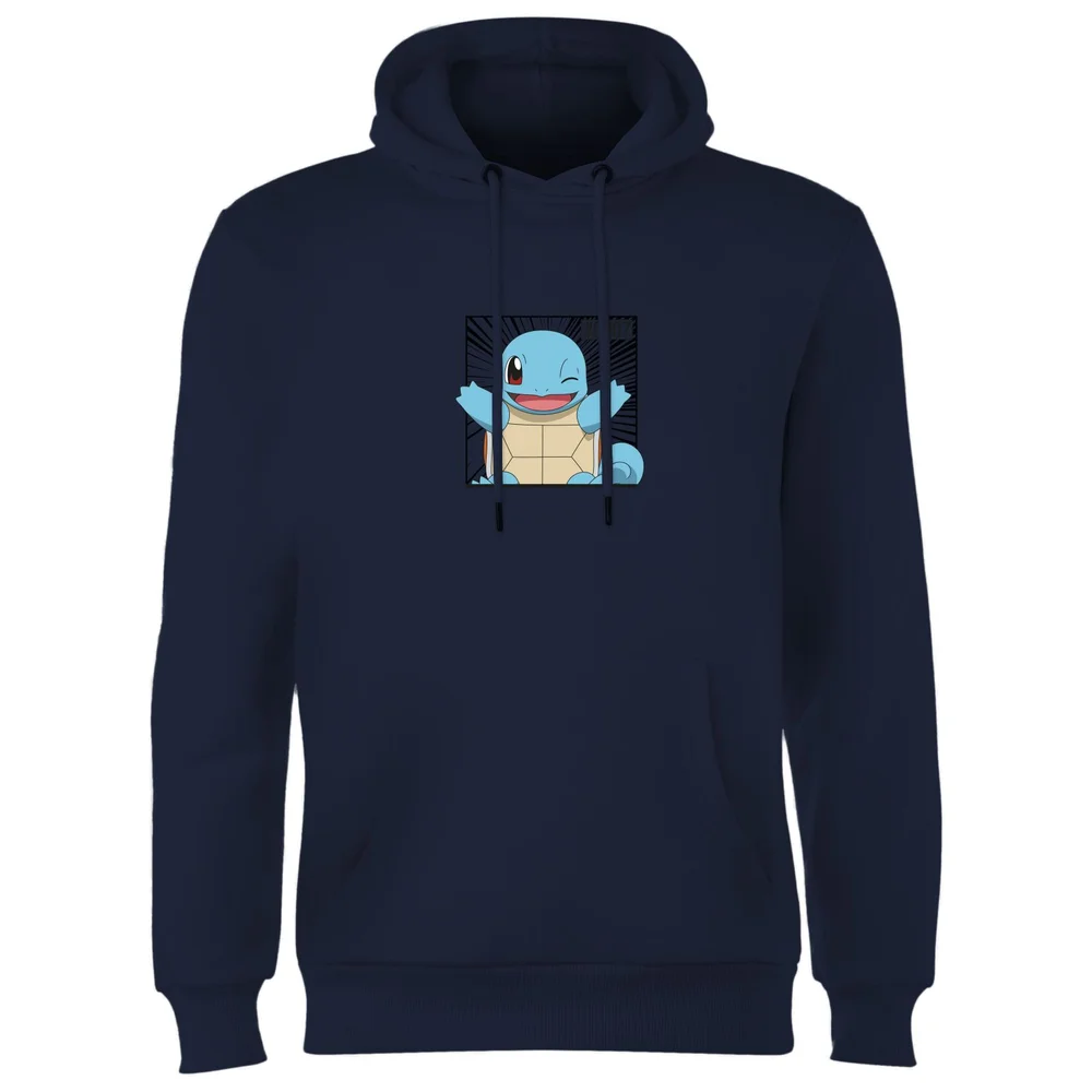 Pokémon Pokédex Schiggy #0007 Hoodie - Navy - S Bild 1