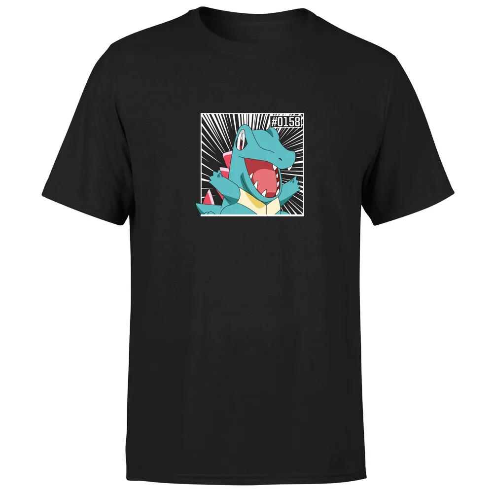 Pokemon Totodile Men's T-Shirt - Black - S Bild 1