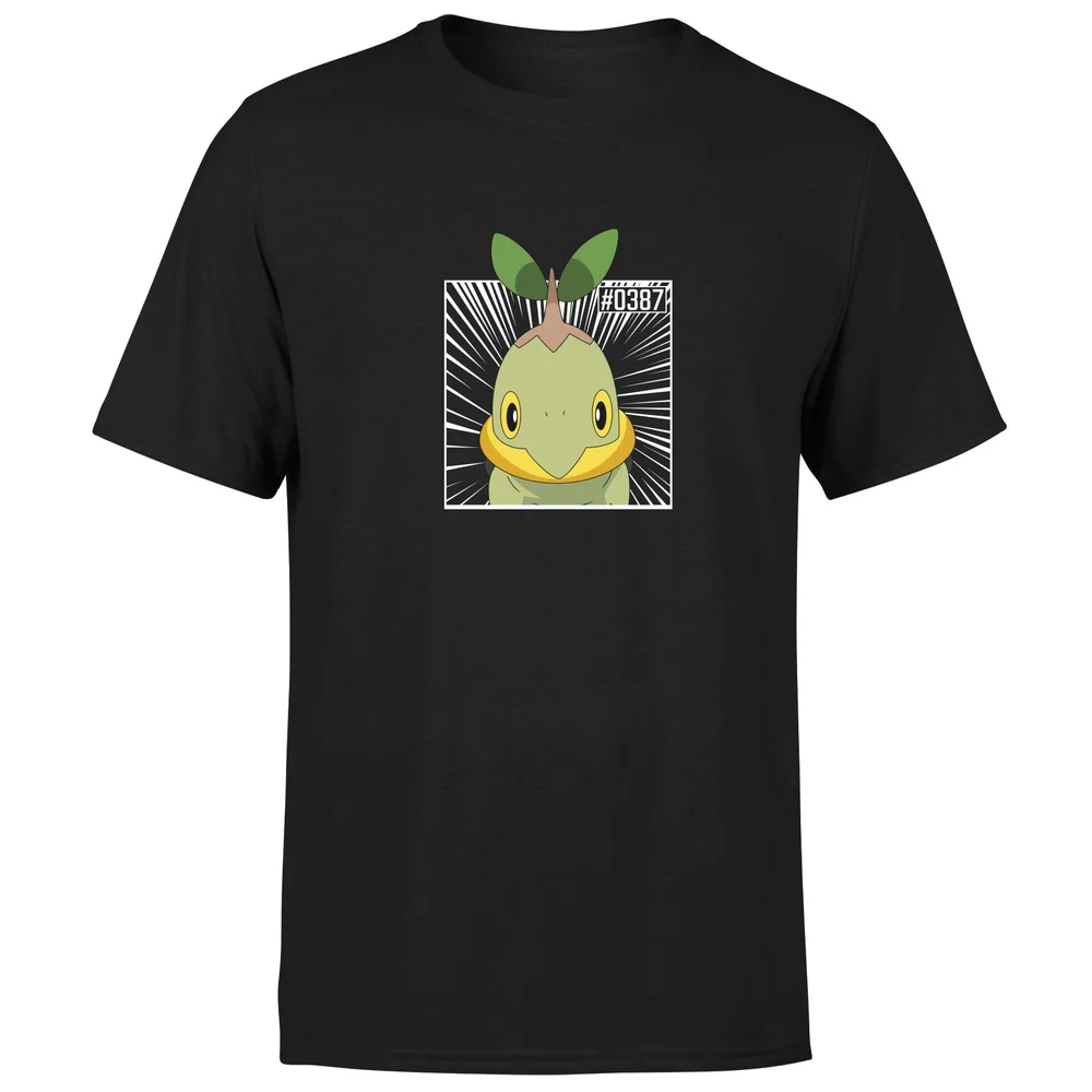 Pokemon Turtwig Men's T-Shirt - Black - S Bild 1
