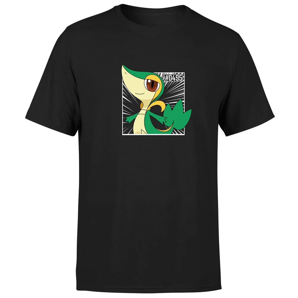 Pokemon Snivy Men's T-Shirt - Black - S Bild 1