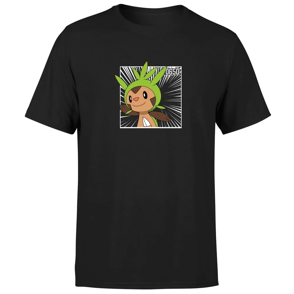 Pokemon Chespin Men's T-Shirt - Black - S Bild 1