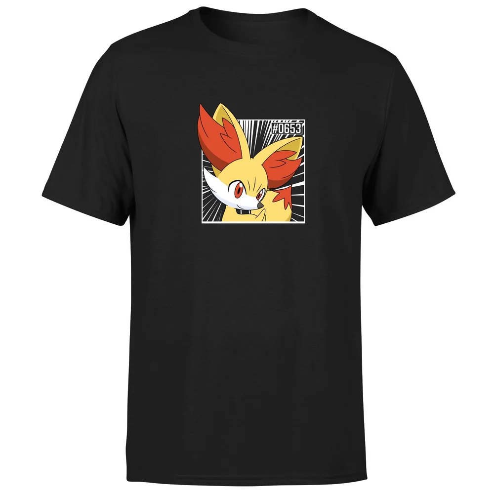 Pokemon Fennekin Men's T-Shirt - Black - S Bild 1