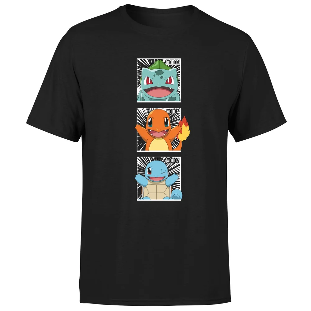 Pokemon Generation 1 Intro Men's T-Shirt - Black - S Bild 1
