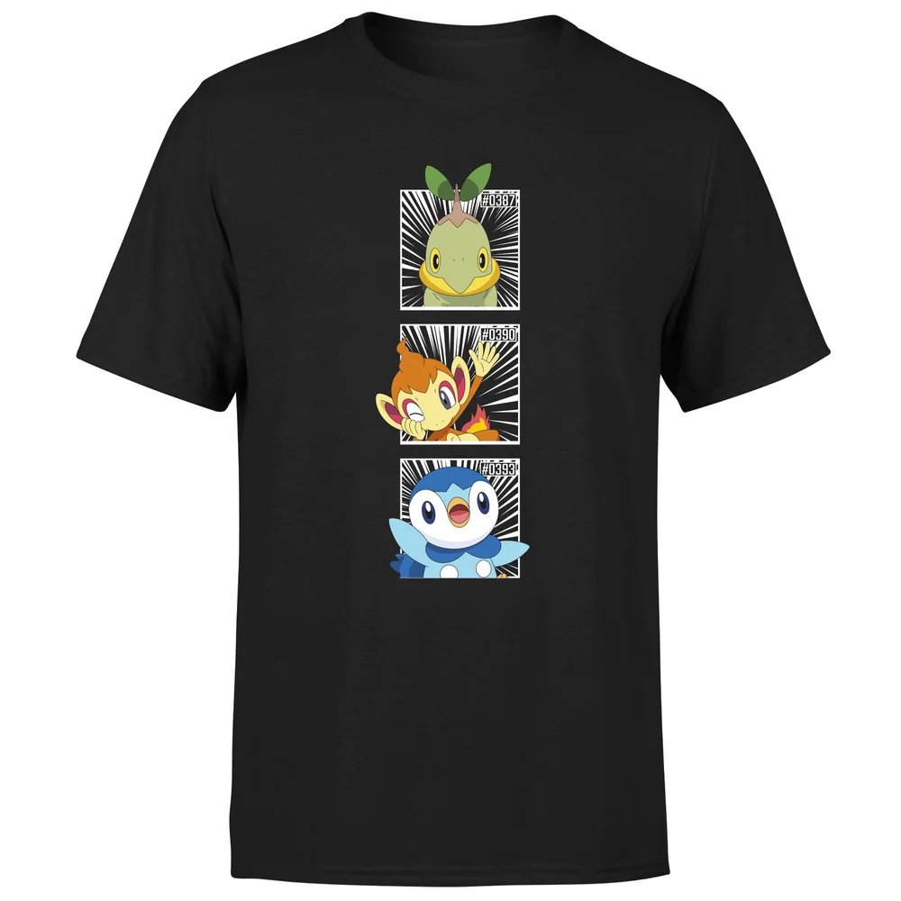Pokemon Generation 4 Intro Men's T-Shirt - Black - S Bild 1
