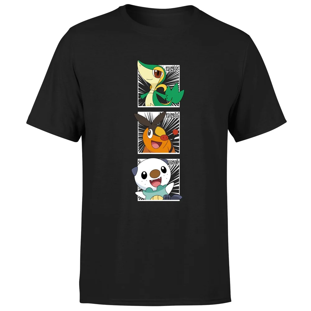 Pokemon Generation 5 Intro Men's T-Shirt - Black - S Bild 1