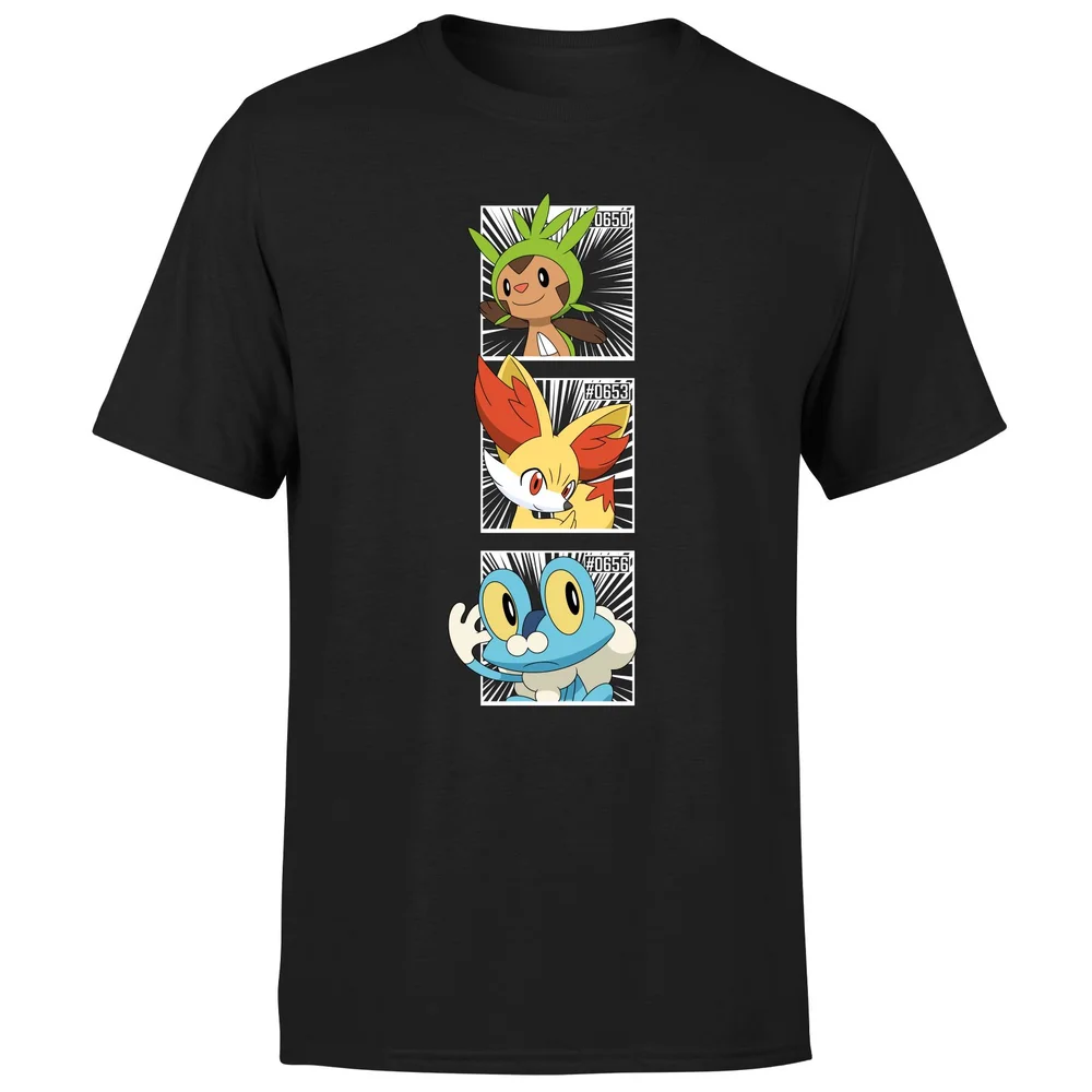 Pokemon Generation 6 Intro Men's T-Shirt - Black - S Bild 1