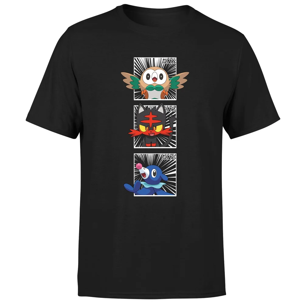 Pokemon Generation 7 Intro Men's T-Shirt - Black - S Bild 1
