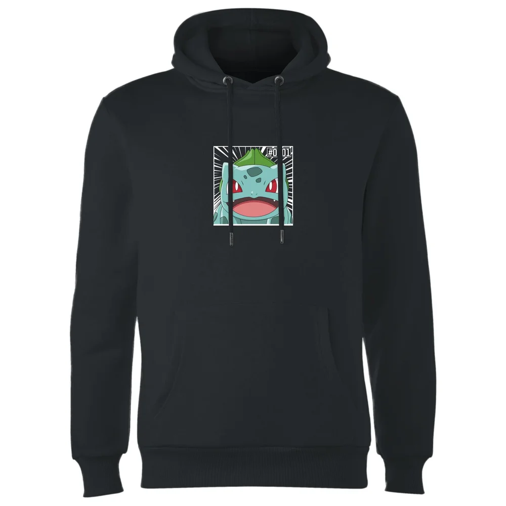 Pokémon Pokédex Bisasam #0001 Hoodie - Schwarz - S Bild 1