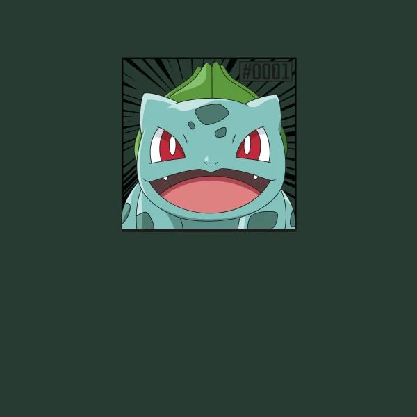 Pokémon Pokédex Bisasam #0001 Frauen T-Shirt - Green