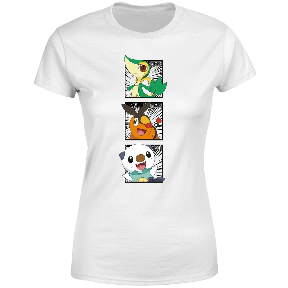 Pokemon Generation 5 Starters Women's T-Shirt - White - XS Bild 1