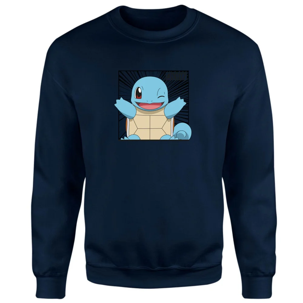 Pokémon Pokédex Schiggy #0007 Sweatshirt - Navy - S Bild 1