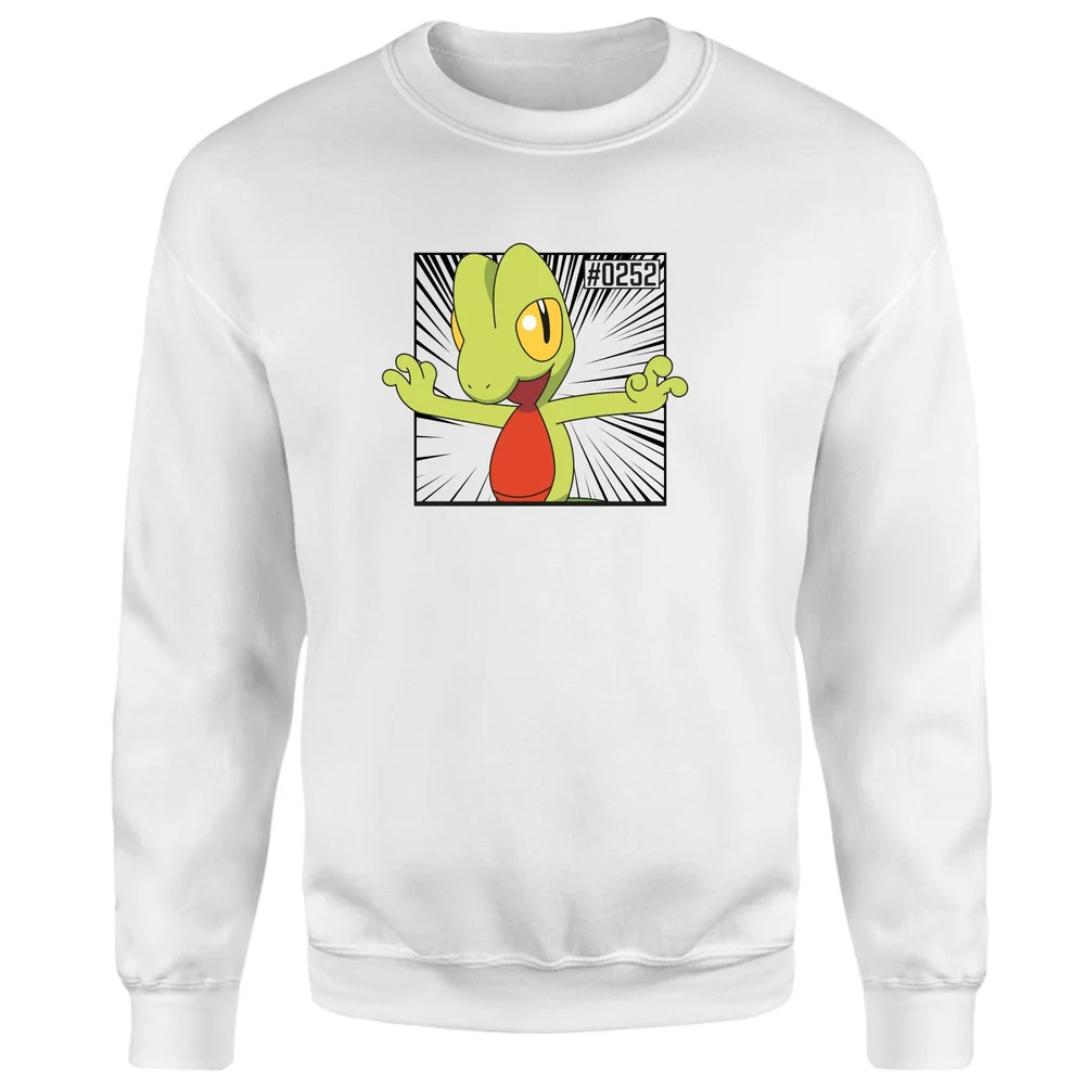 Pokemon Treecko Sweatshirt - White - S Bild 1