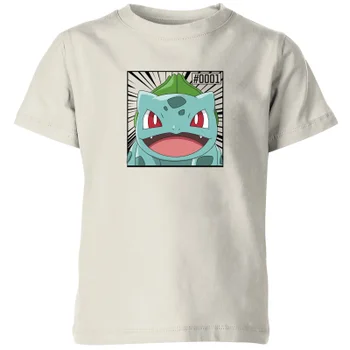 Pokémon Pokédex Bisasam #0001 Kinder T-Shirt - Green