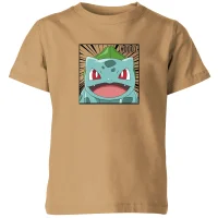 Pokémon Pokédex Bisasam #0001 Kinder T-Shirt - Tan