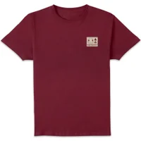 Pokémon Woodland Fire Safety Unisex T-Shirt - Burgundy