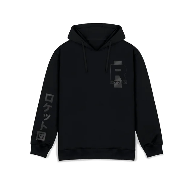 Akedo X Pokémon Team Rocket Hoodie - Schwarz