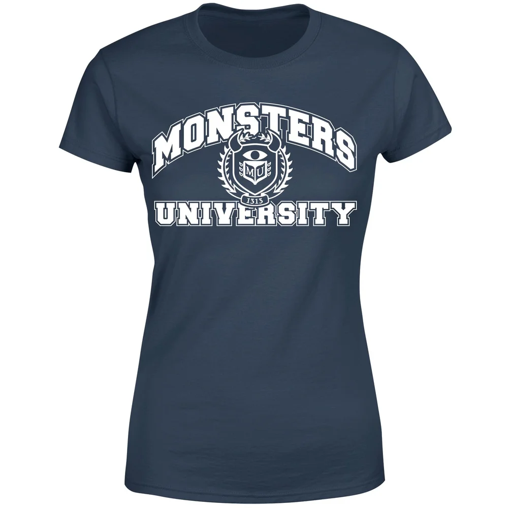 Monsters Inc. Monsters University Student Women's T-Shirt - Navy - XS Bild 1