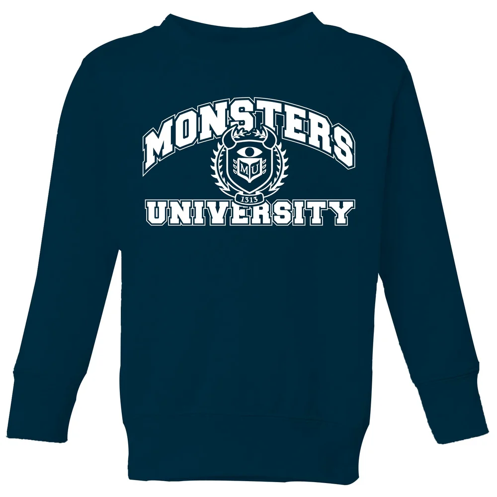 Monsters Inc. Monsters University Student Kids' Sweatshirt - Navy - 3-4 Jahre Bild 1
