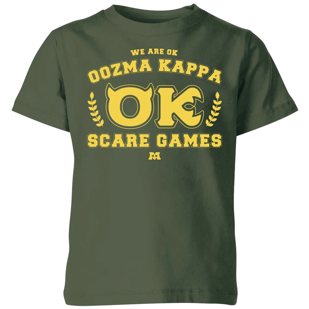Monsters Inc. Oozma Kappa Scare Games Kids' T-Shirt - Green - 3-4 Jahre Bild 1
