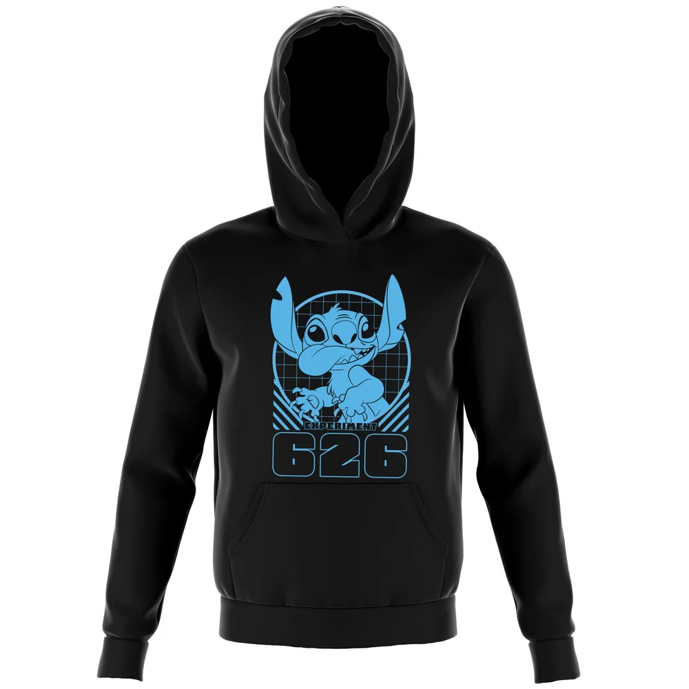 Lilo And Stitch EXPERIMENT 626 Kids' Hoodie - Black - 7-8 Jahre Bild 1