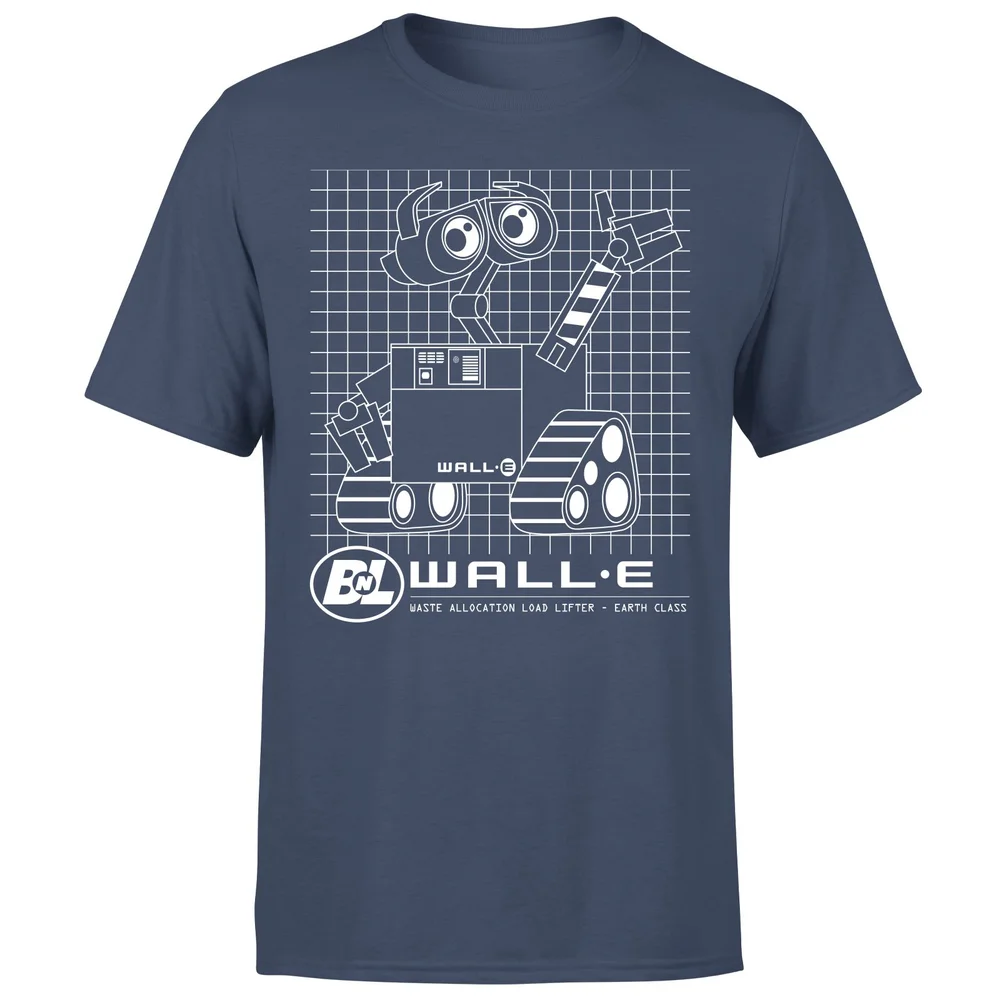 Wall-E Schematic Men's T-Shirt - Navy - S Bild 1