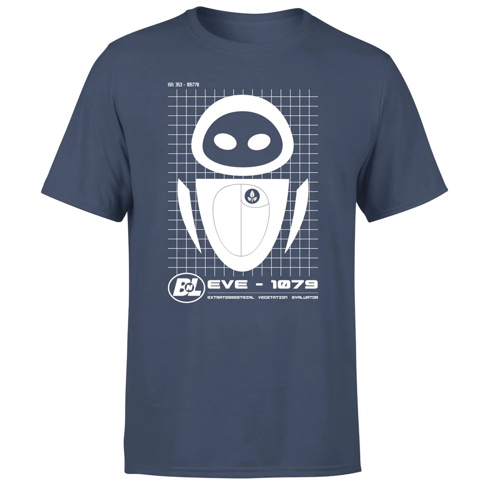 Wall-E Eve Schematic Men's T-Shirt - Navy - S Bild 1