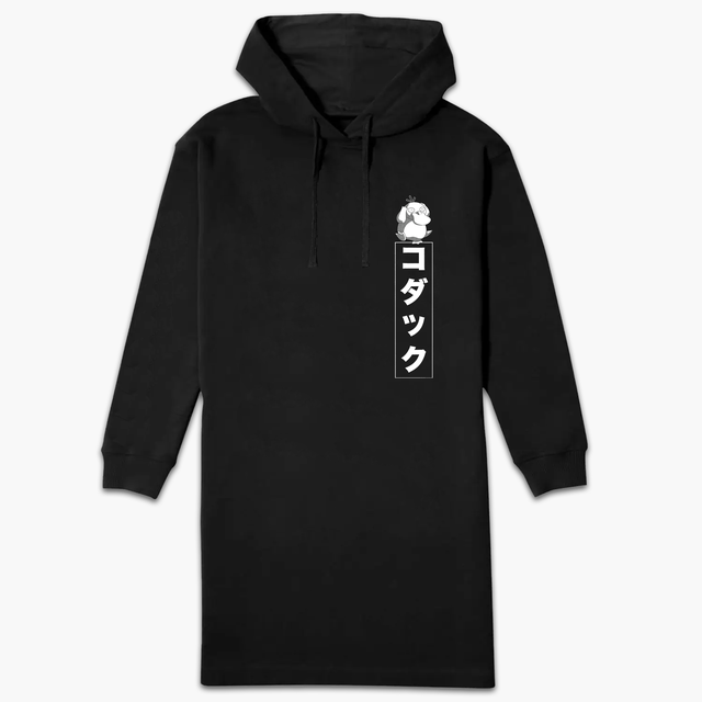 Pokémon Pyduck Women's Hooded Dress - Black