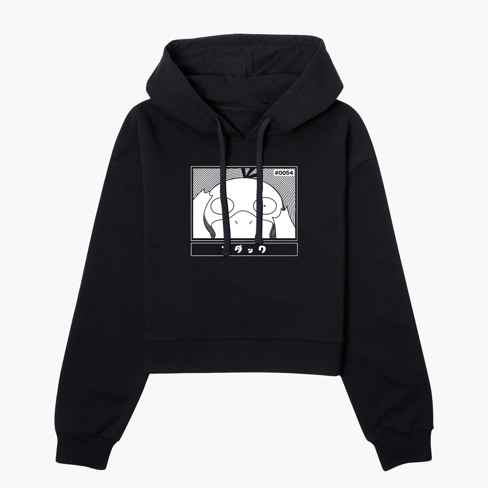 Pokémon Psyduck Women's Cropped Hoodie - Black - XS Bild 1