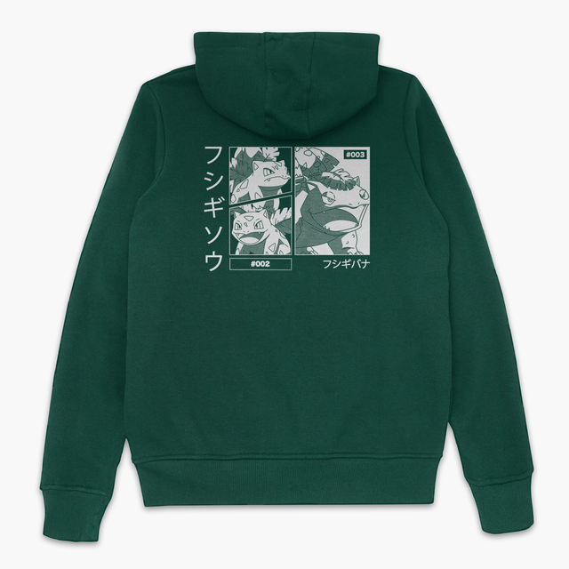 Pokémon Bulbasaur Evo Hoodie - Green