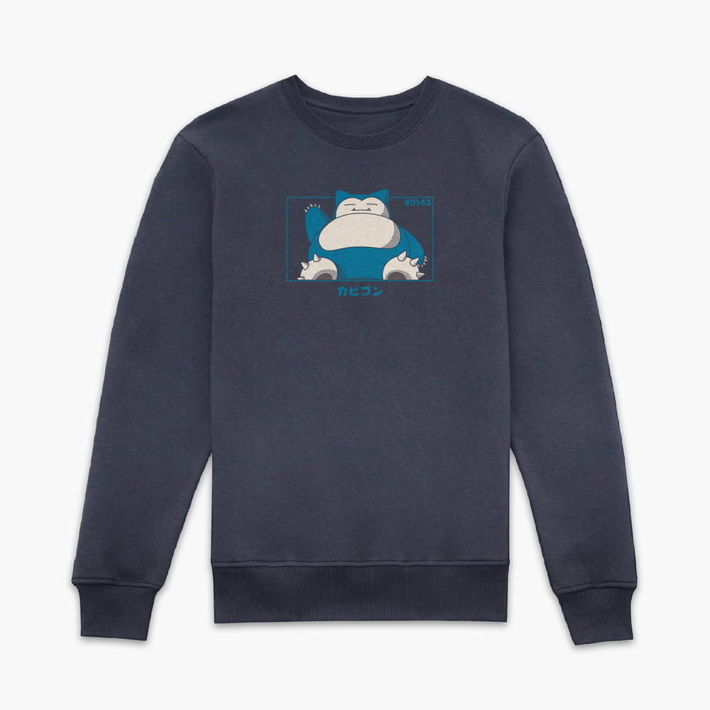 Pokémon Snorlax Sweatshirt - Navy - S Bild 1
