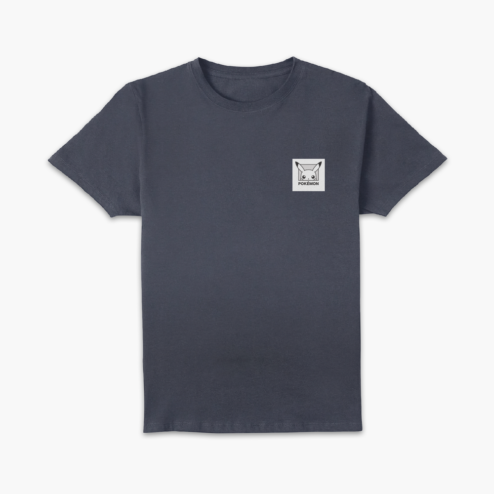 Pokémon Pikachu Patch Unisex T-Shirt - Navy - S Bild 1