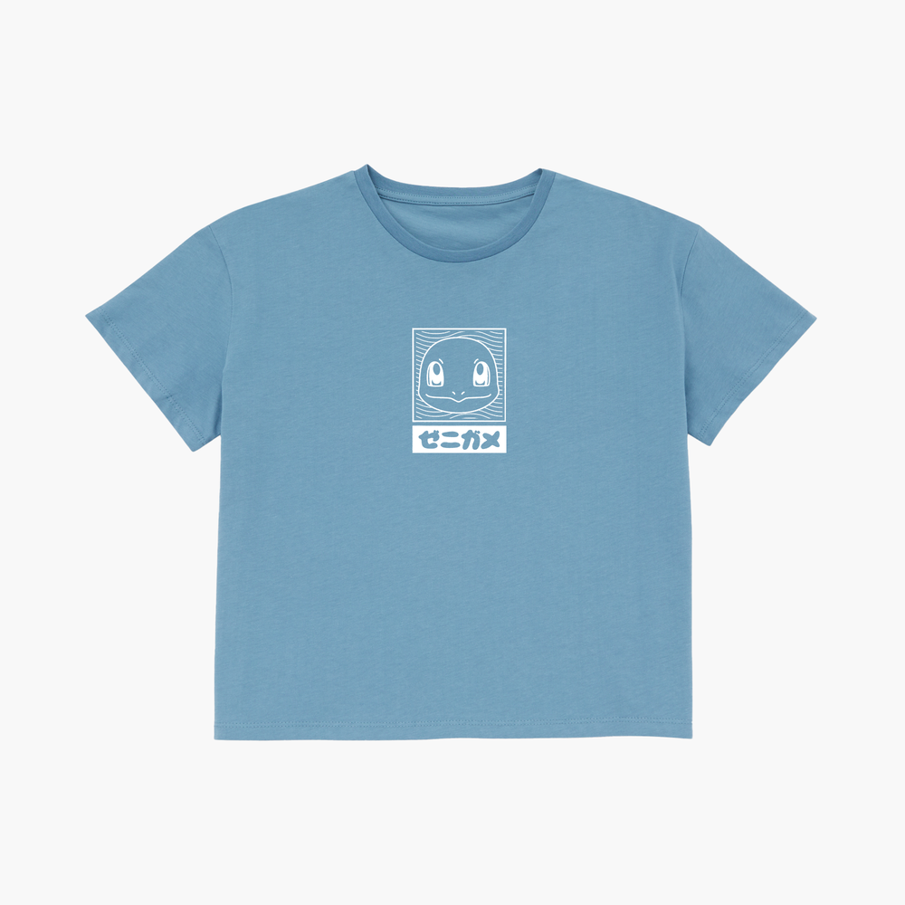 Pokémon Squirtle Women's Cropped T-Shirt - Teal - XS Bild 1