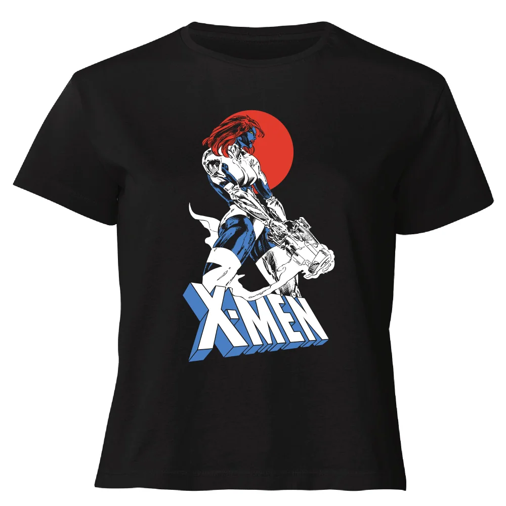 X-Men Mystique Women's Cropped T-Shirt - Black - XS Bild 1