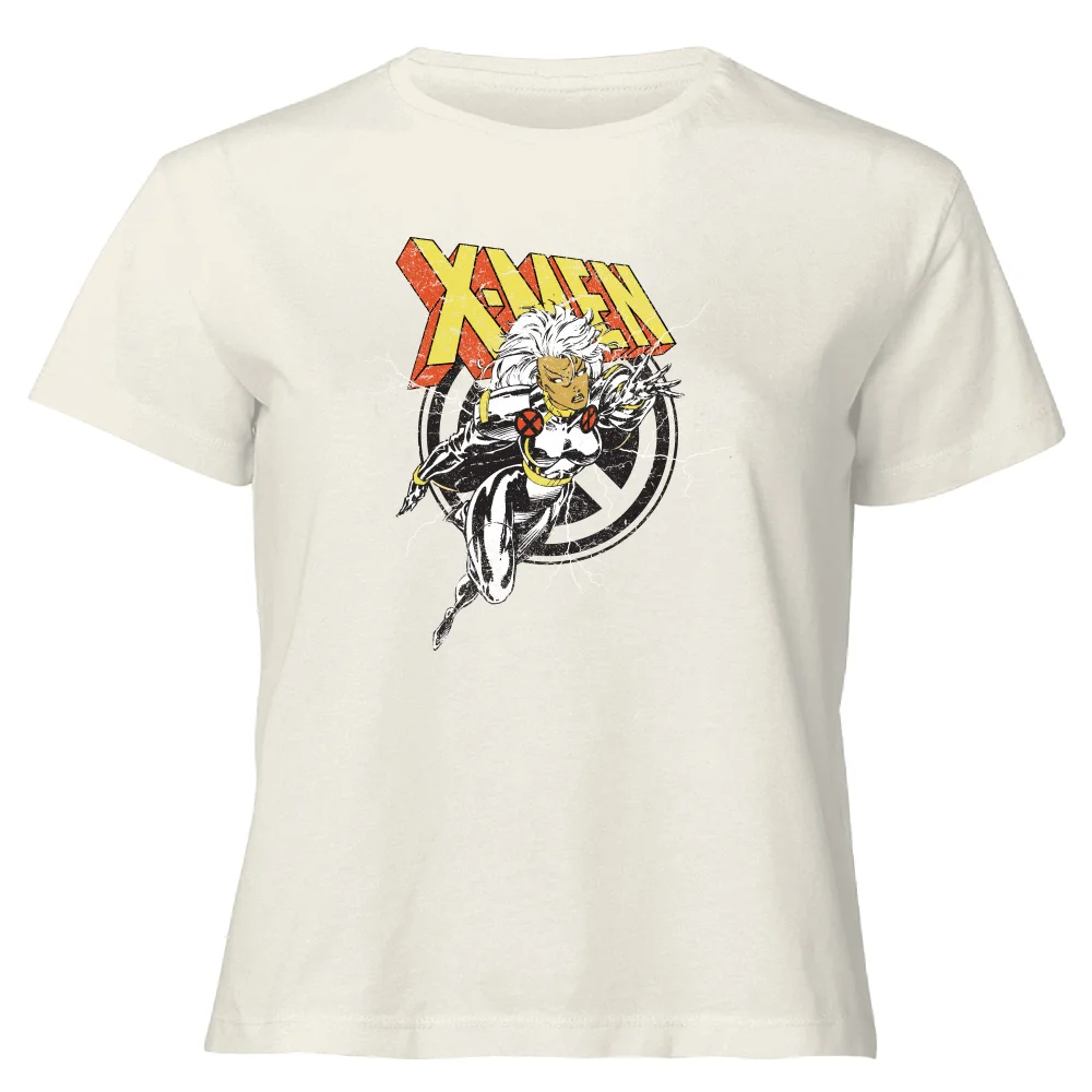 X-Men Storm Women's Cropped T-Shirt - Cream - XS Bild 1