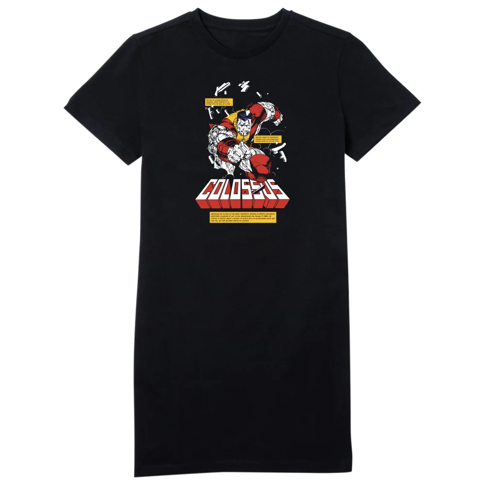 X-Men Colossus Bio Women's T-Shirt Dress - Black - L Bild 1